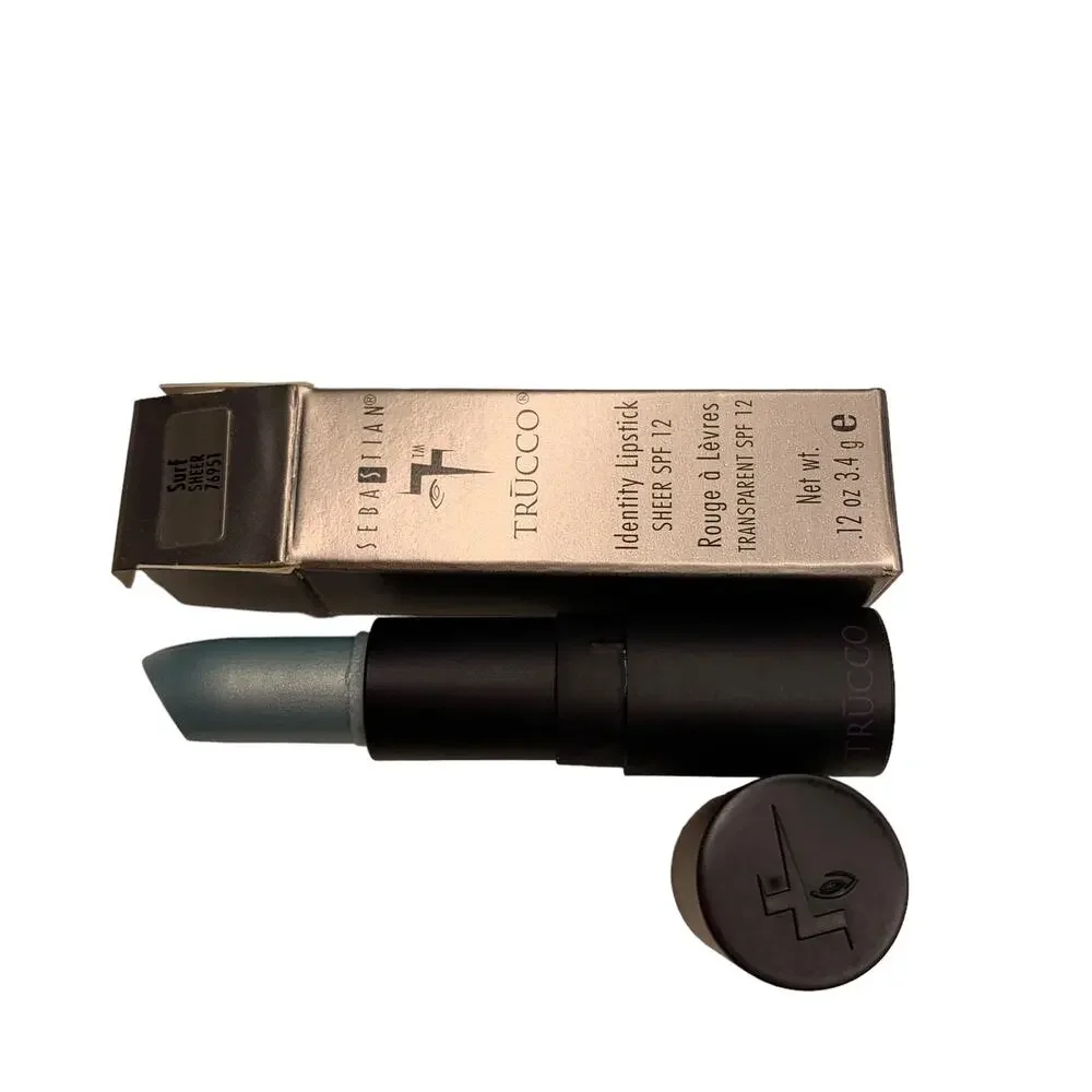 Sebastian Trucco Identity Lipstick Sheer SPF 12 NIB NOS Surf Sheer 76951